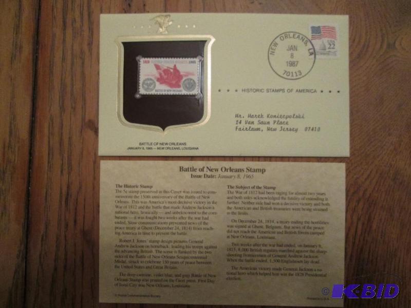 Battle Of New Orleans Stamp, Issued 1965 Min...