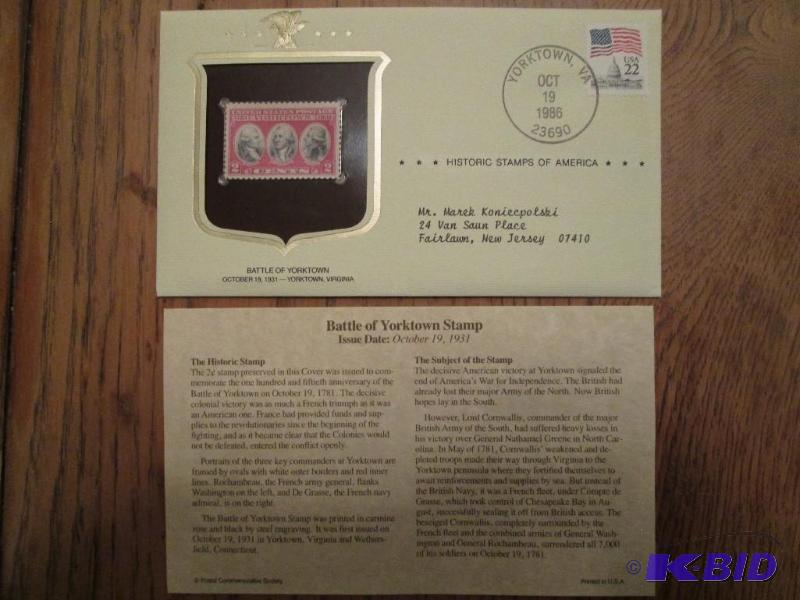 Battle Of Yorktown Stamp, Issued 1931 Mint s...