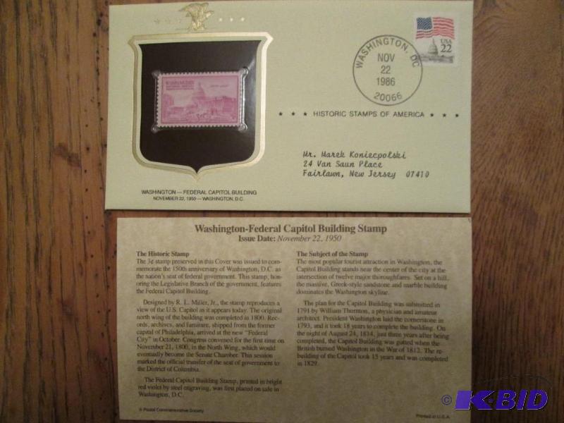 Washington  Federal Capotol Building Stamp, I...