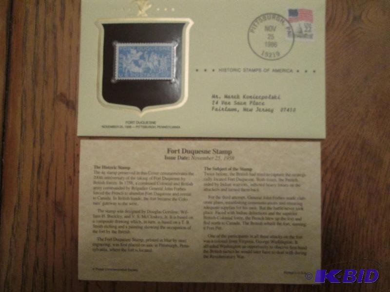 Fort Duquesne Stamp, Issued 1958 Mint sealed...