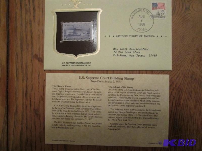 US Supreme Court Building Stamp, Issued 1950...