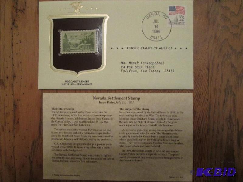 Nevada Settlement Stamp, Issued 1951 Mint se...
