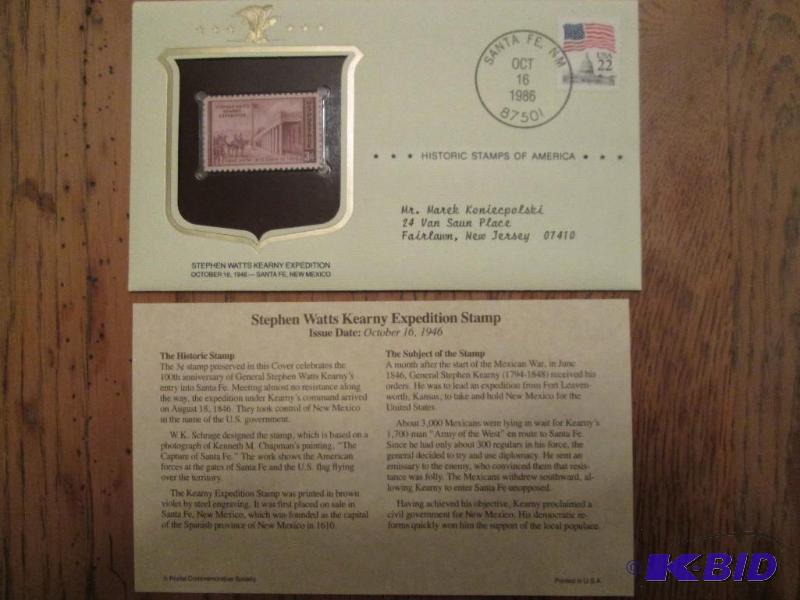 Stephen Watts Kearny Expedition Stamp, Issued...