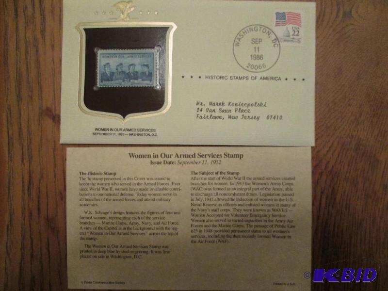 Women in Our Armed Services Stamp, Issued 195...