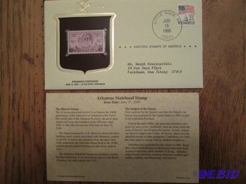 Arkansas Statehood Stamp, Issued 1936 Mint s...