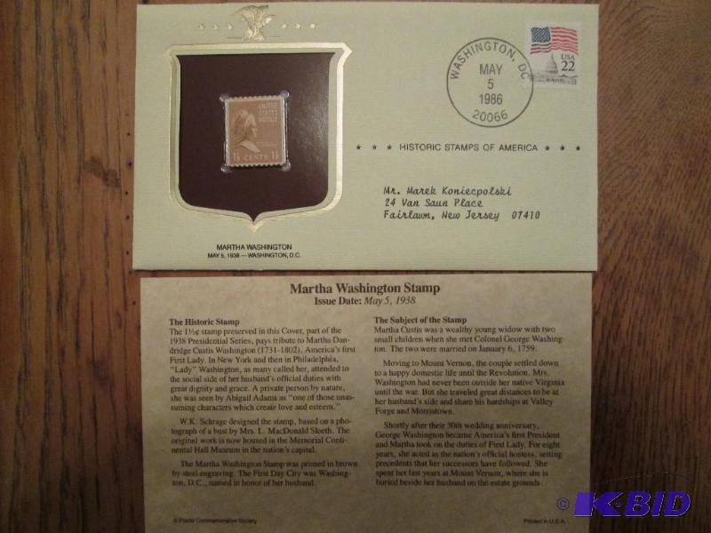 Martha Washington Stamp, Issued 1938 Mint se...