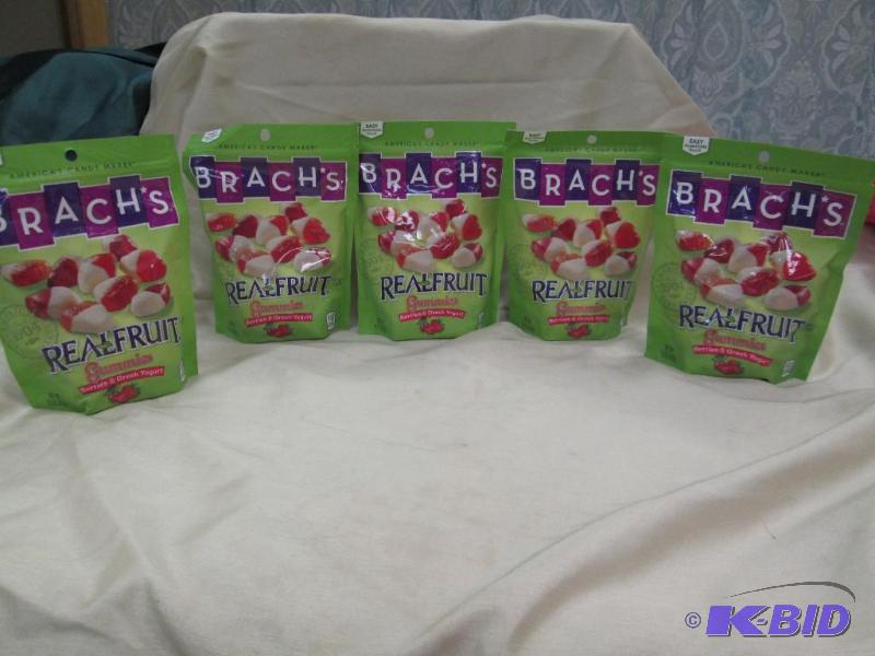 Qty 5 Brachs Real fruit Gummies Berries and G...