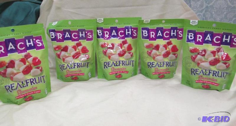 Qty 5 Brachs Real fruit Gummies Berries and G...