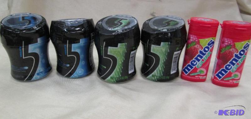 Qty 6 Wrigleys 5 Cobalt peppermint, tingling ...