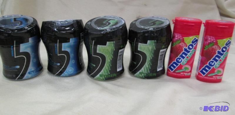 Qty 6 Wrigleys 5 Cobalt peppermint, tingling ...