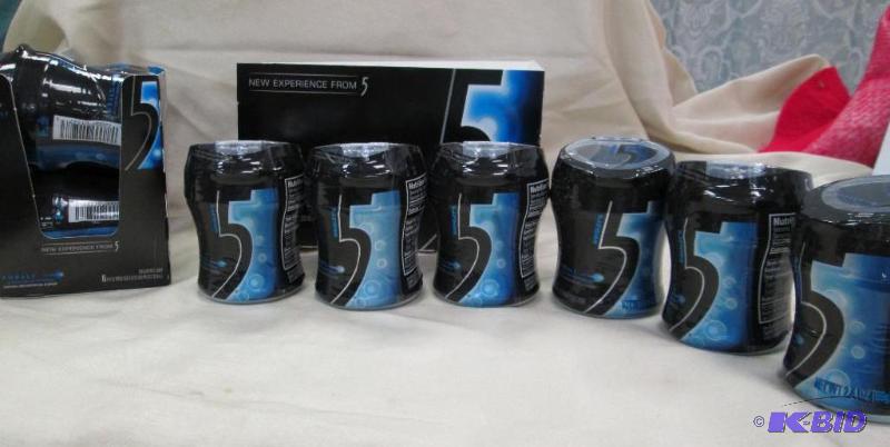 Qty 12 Wrigleys 5 Cobalt peppermint...