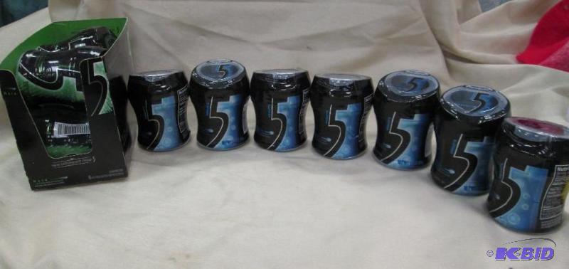 Qty 12 Wrigleys 5 Cobalt peppermint, tingling...