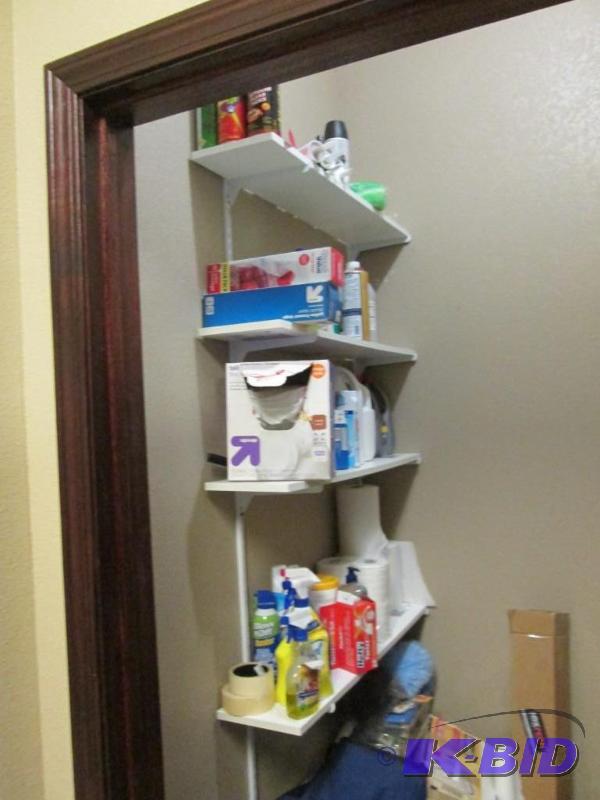 lot 61 image: White Shelving