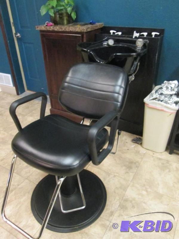 lot 7 image: Shampoo Chair and Sink