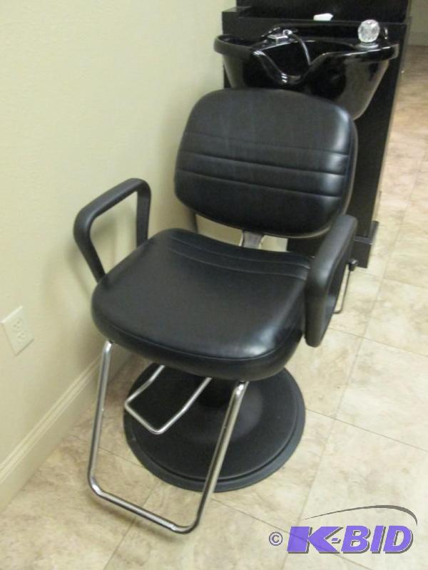 lot 8 image: Shampoo Chair and Sink