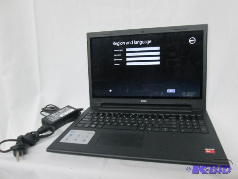 lot 4 image: Dell Inspiron 15.6 Touch Screen 4GB Laptop