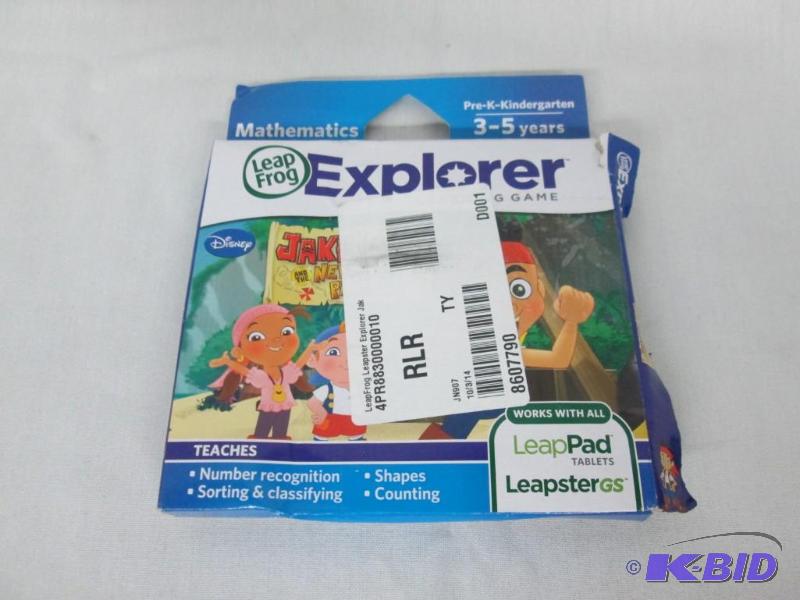 lot 44 image: LeapFrog Leapster Explorer Jak