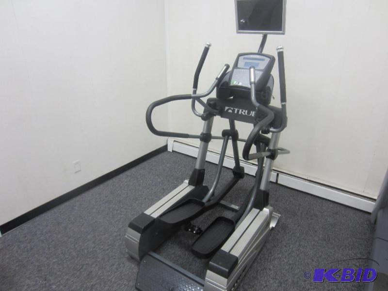 lot 13 image: True CSX Commercial Core Drive Elliptical.  W TV package