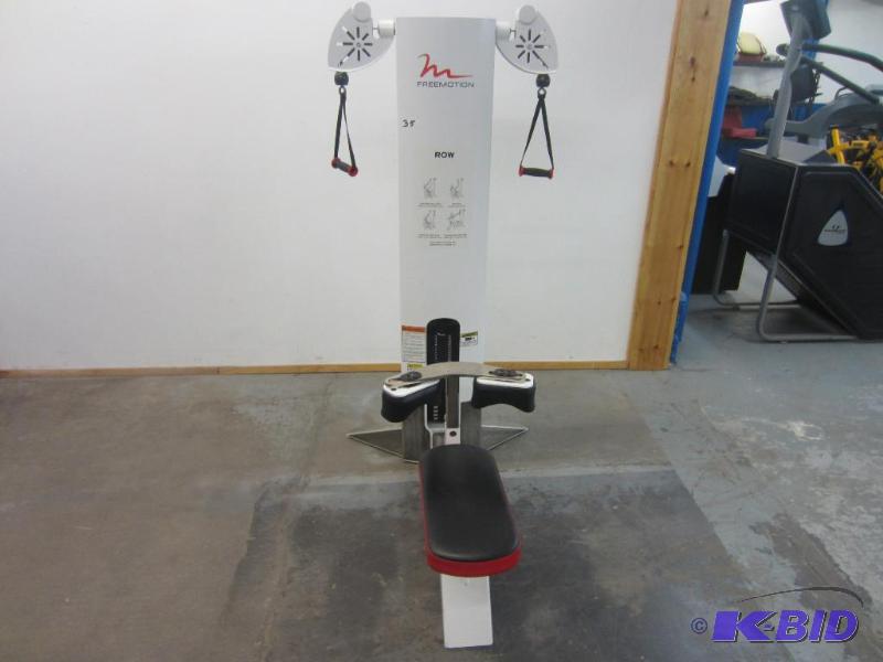 lot 35 image: Free Motion Row weight machine.
