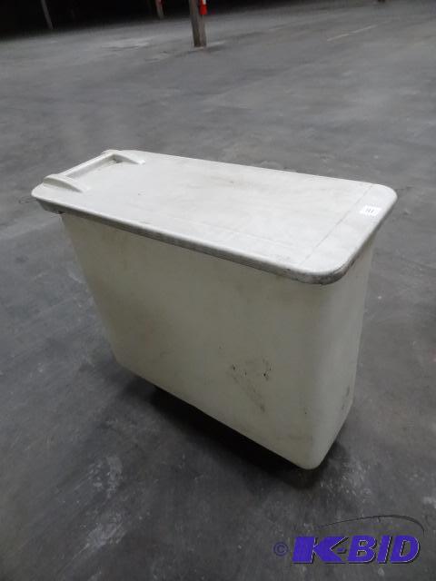 lot 111 image: Dry Ingredient Bin on Wheels...