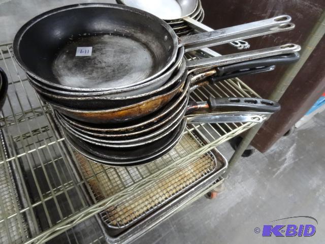 lot 119 image: 10" Sautee Pans Qty 11...