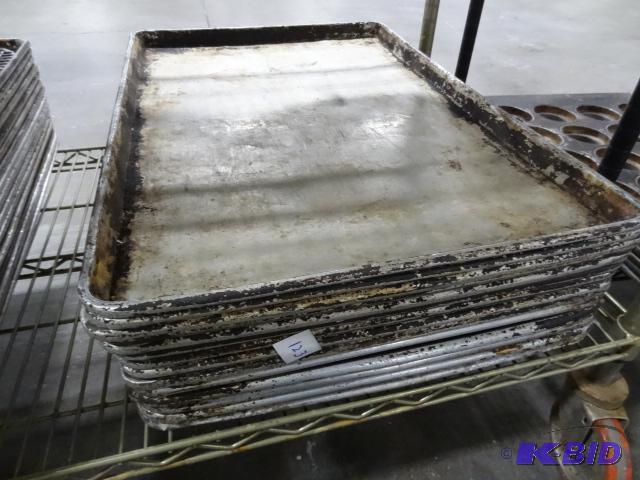 lot 123 image: Full Size Baking Pans Qty 14...