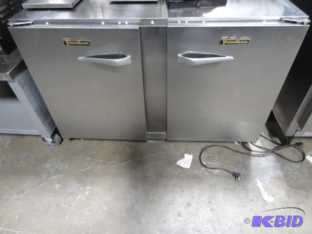 lot 153 image: Traulsen Refrigerated Cabinet on Wheels 120 V...