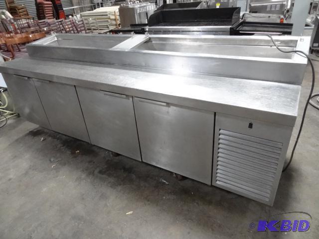 lot 157 image: Randall Model W9115A Refrigerated Prep Statio...