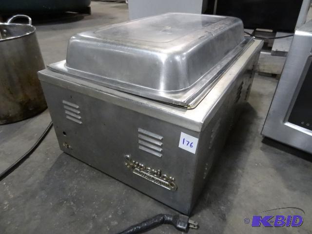 lot 176 image: Superior Food Warmer, 120 Volt. Includes Inse...