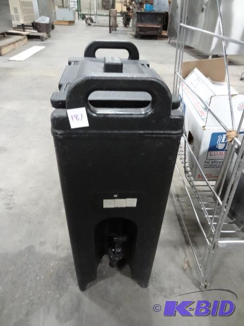 lot 181 image: Cambro Insulated Drink Dispenser...
