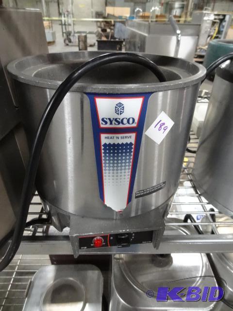 lot 189 image: Sysco Heat and Serve 110 Volt...
