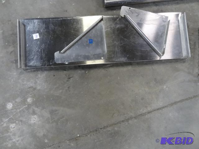 lot 196 image: 36 X 12 Stainless Wall Shelf...