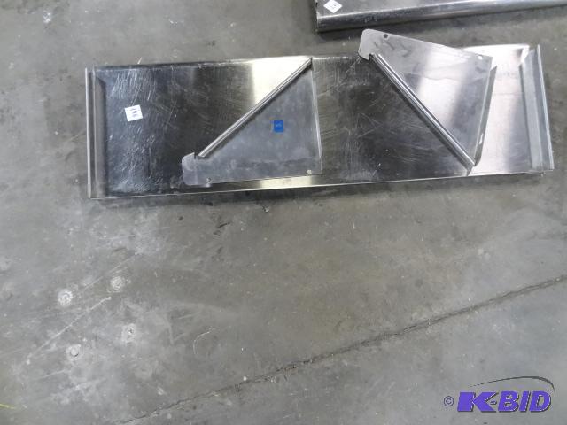 lot 197 image: 36 X 12 Stainless Wall Shelf...
