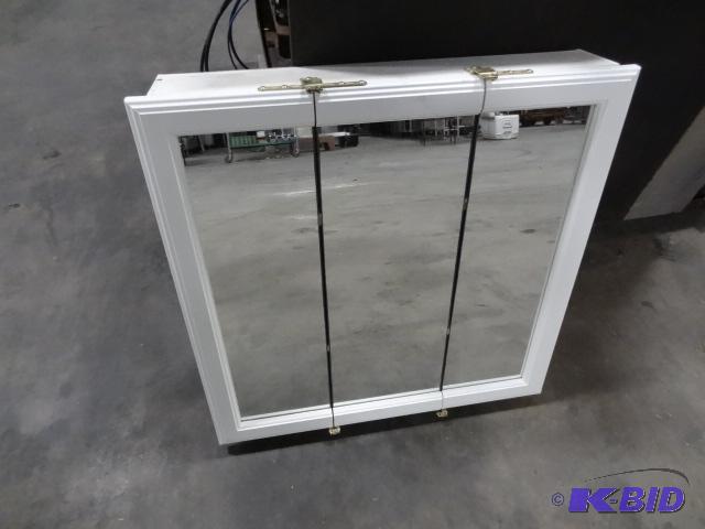 lot 214 image: In Wall Medicine Cabinet 24 X 24...