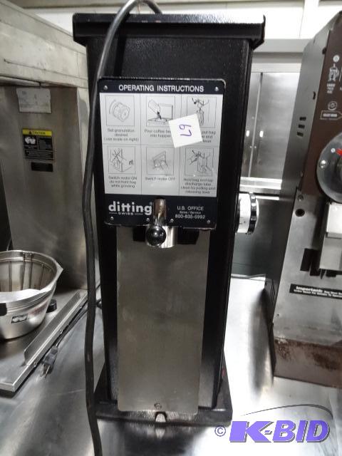 lot 67 image: Ditting Swiss Coffee Grinder. KFR 1203. 120 V...