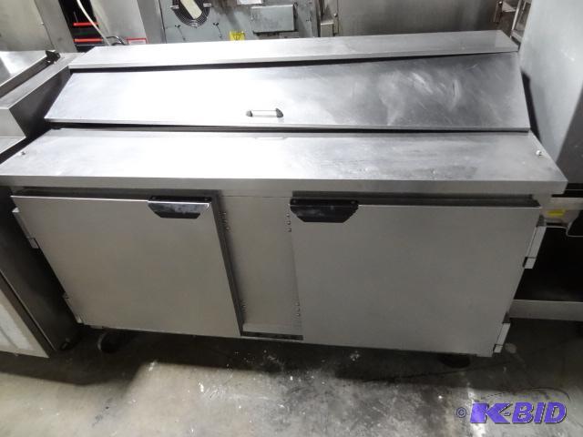 lot 81 image: Beverage Air Prep Table. Refrigerated. Model ...
