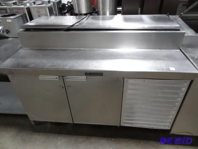 lot 83 image: Delfield Refrigerated Prep Station on Wheels....