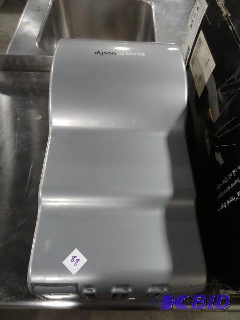 lot 88 image: Dyson Air Blade Hand Dryer. Model AB02. 110-1...