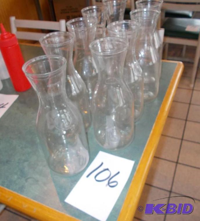 1 Lot of Plastic Beverage Serving Carafes&nb...