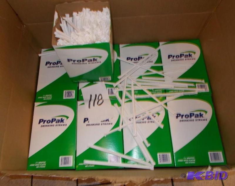 Large Lot of Pro Pak DrinkingBeverage Straws...