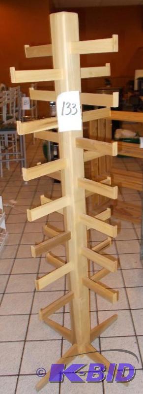 Wooden Retail Hanging Product Display Storage...