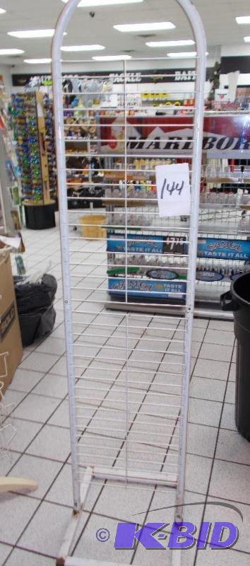 Retail Wire Display Rack In Good Condition...