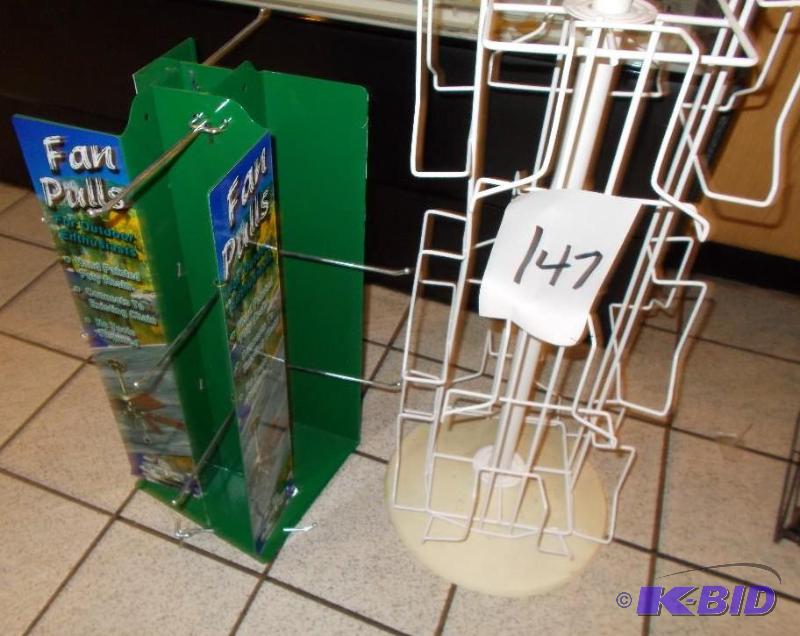 Lot of &nbsp- 2 Rotating TableDesk Top Reta...