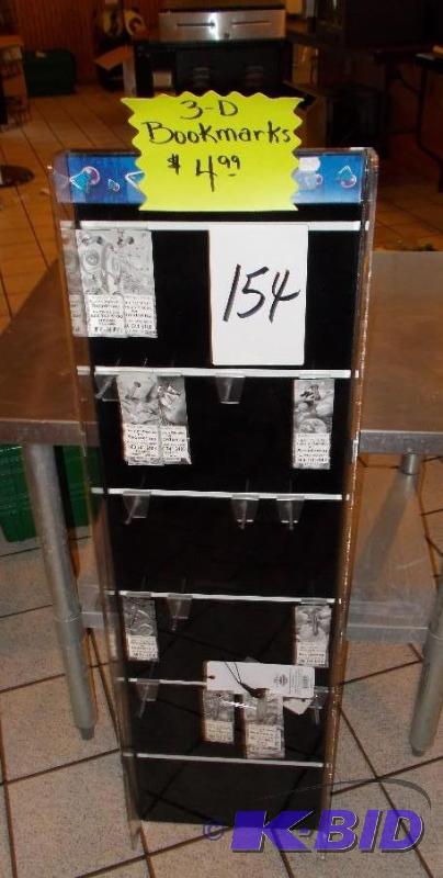 Bookmarks Upright Style Display Rack In Good ...