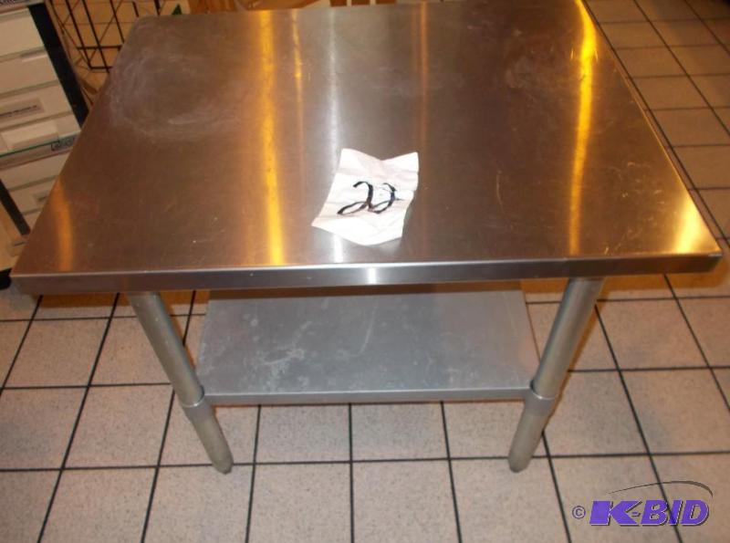 Stainless Steel Commercial Kitchen Storage Wo...