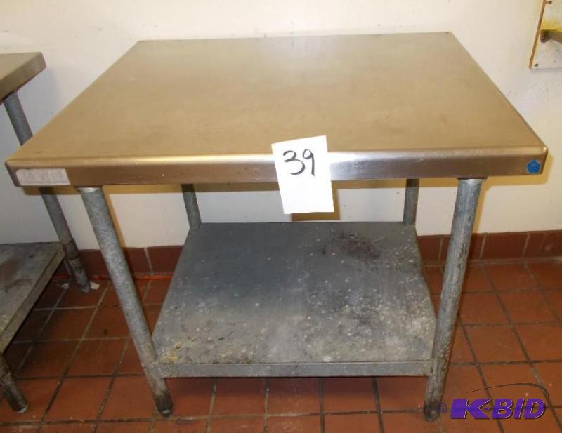 Stainless Steel Commercial Kitchen Storage Wo...