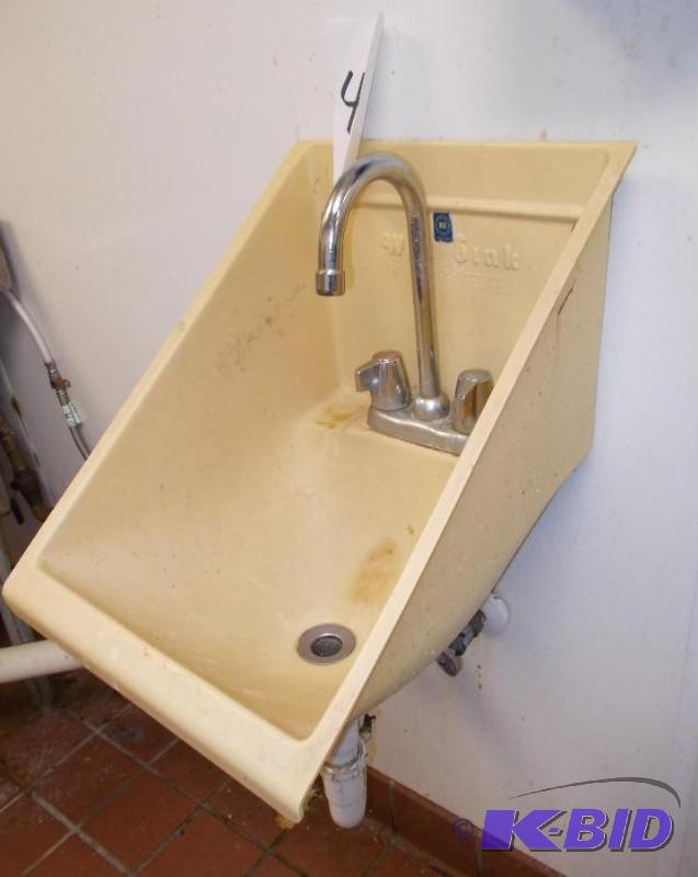 Plastic Commercial Employee Wall Mount Sink W...