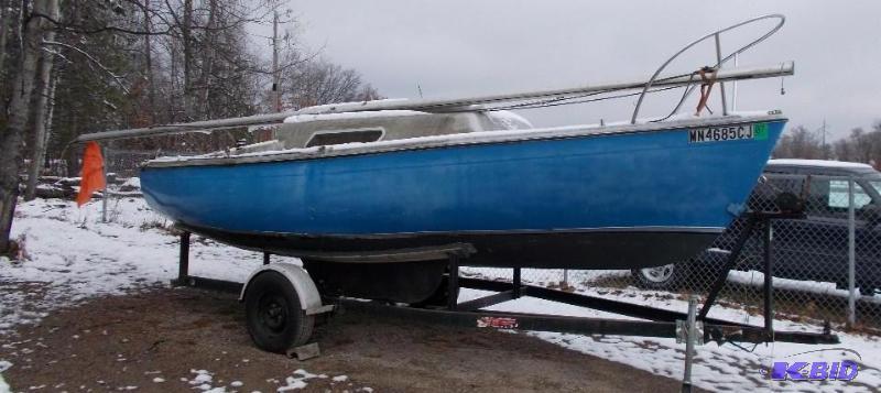 1973 Balboa 20 Fiberglass Sail Boat    20 L...