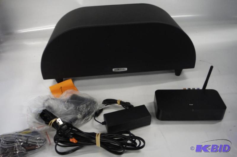 lot 1 image: Polk Audio FX Wireless Surround Sound (Black)