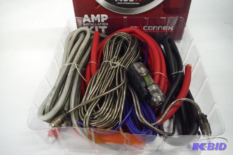 lot 20 image: Truconnex 5 Series Mini ANL 4-AWG Amplifier Install Kit